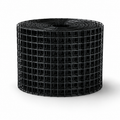 8” x 50’ Black PVC coated Solar Mesh