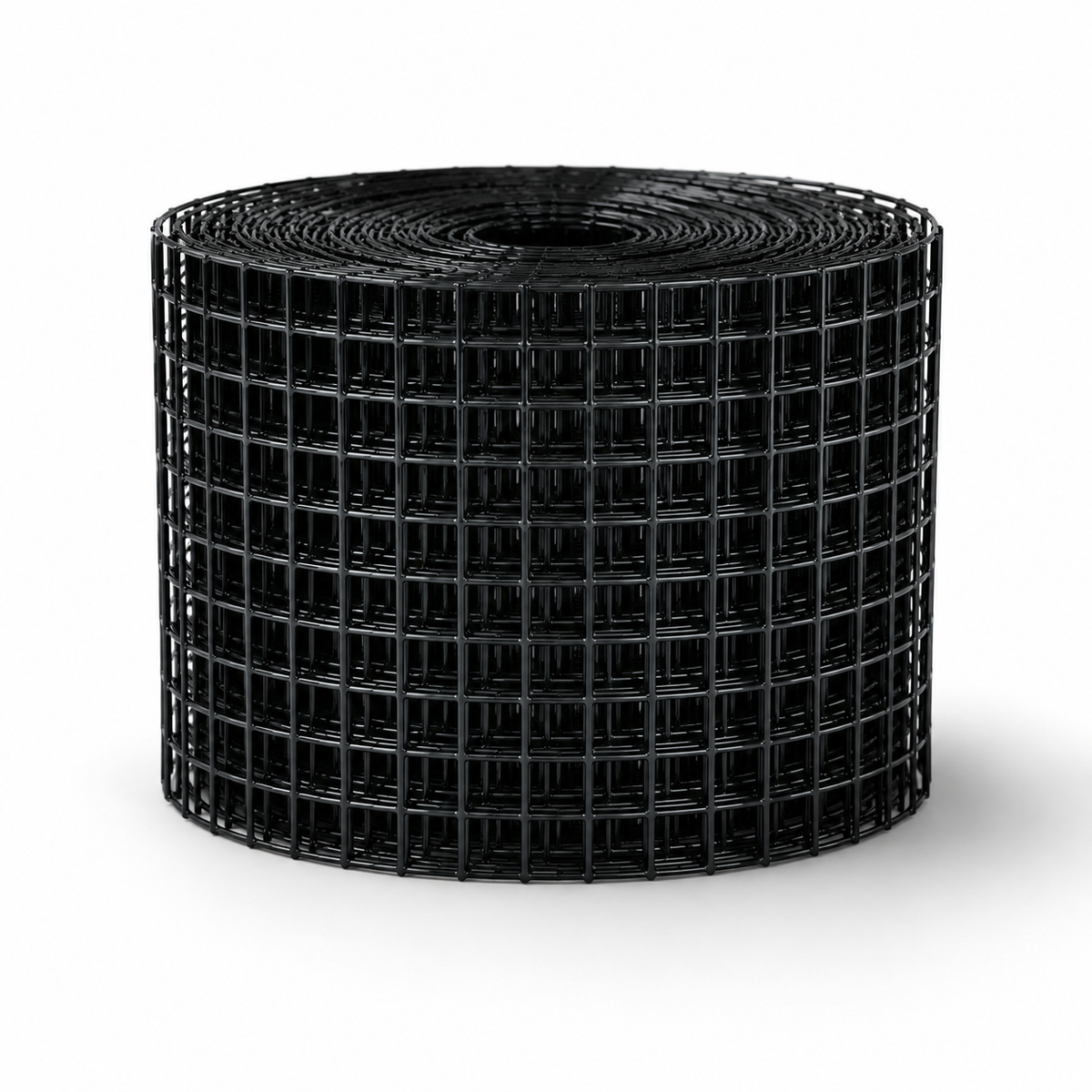 8” x 50’ Black PVC coated Solar Mesh